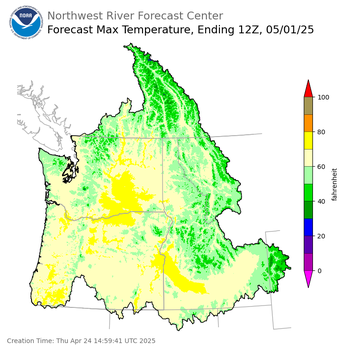 Day 7 Max Temperature Forecast Day 7 Max Temperature Forecast