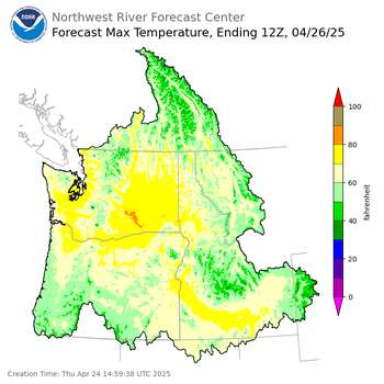 Day 2 Max Temperature Forecast Day 2 Max Temperature Forecast