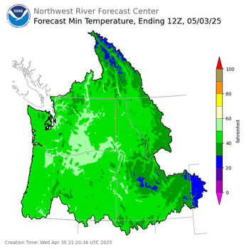 Day 3 Min Temperature Forecast