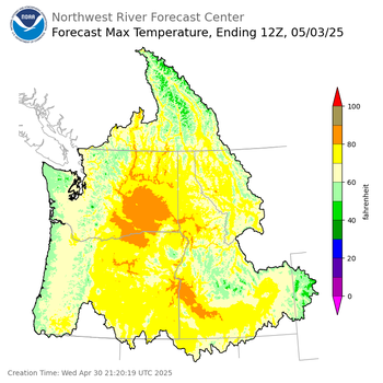 Day 3 Max Temperature Forecast