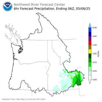 Day 1 00-06Z QPF (5pm to 11pm)