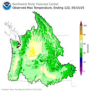 24 Max Temp Observation 24 Max Temp Observation