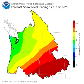 Day 7 Snow Level Forecast (5am) Day 7 Snow Level Forecast (5am)