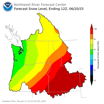 Day 8 Snow Level Forecast (5am) Day 8 Snow Level Forecast (5am)