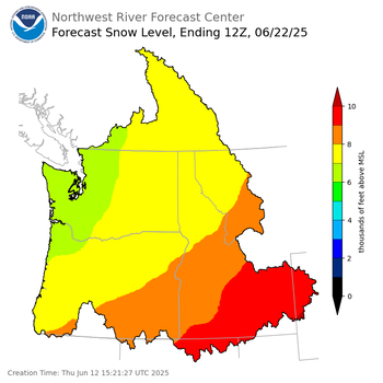 Day 10 Snow Level Forecast (5am) Day 10 Snow Level Forecast (5am)