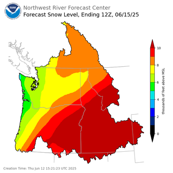 Day 3 Snow Level Forecast (5am) Day 3 Snow Level Forecast (5am)