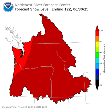 Day 10 Snow Level Forecast (5am) Day 10 Snow Level Forecast (5am)