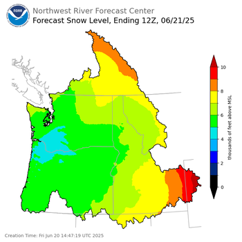 DAY 1 Snow Level Forecast (5am) DAY 1 Snow Level Forecast (5am)