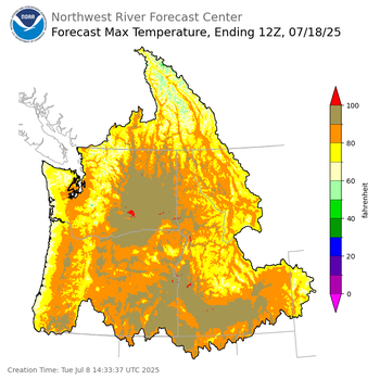 Day 10 Max Temperature Forecast Day 10 Max Temperature Forecast