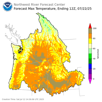 Day 10 Max Temp Forecast