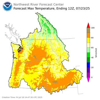 Day 5 Max Temperature Forecast Day 5 Max Temperature Forecast