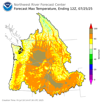 Day 7 Max Temperature Forecast Day 7 Max Temperature Forecast
