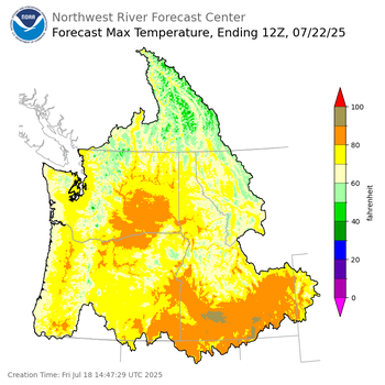 Day 4 Max Temperature Forecast Day 4 Max Temperature Forecast